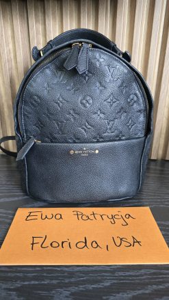 Louis Vuitton Sorbonne Backpack – Black Monogram Empreinte Leather