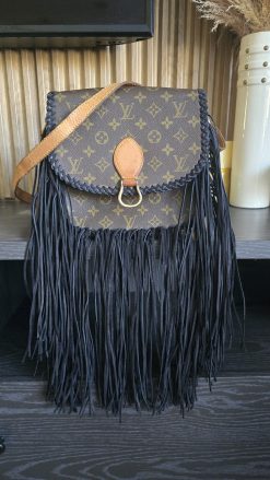 Louis Vuitton Saint Cloud GM braided and with fringe